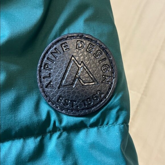 Alpine Design Women’s Dream Puff Belted Dark Green Jacket Size XS - Picture 5 of 9